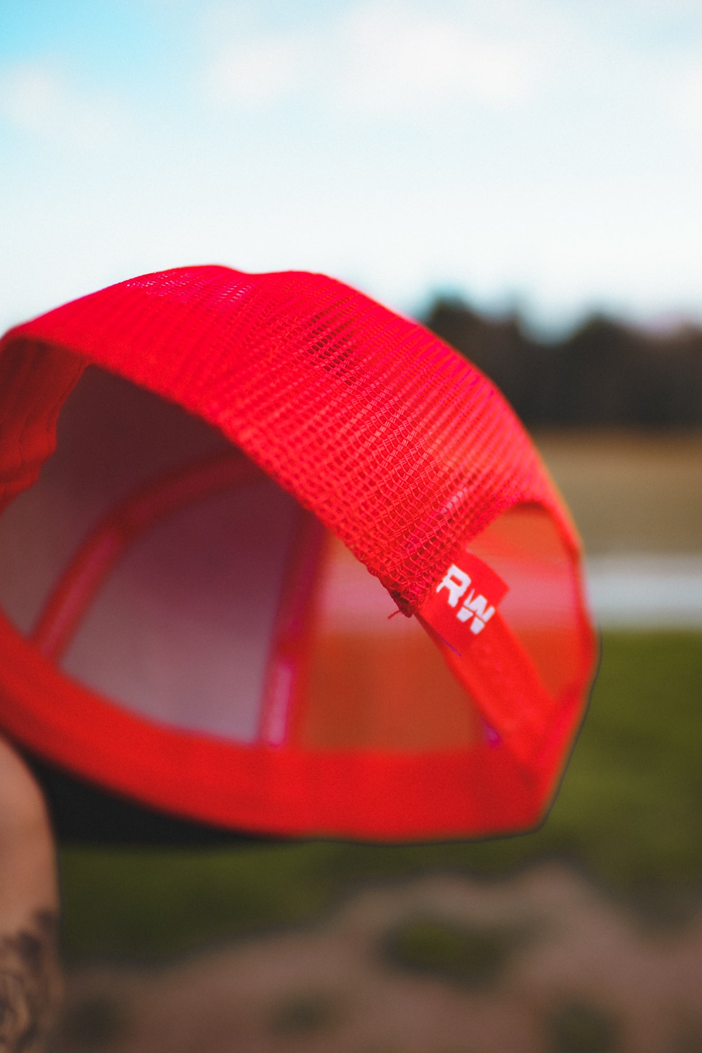 Roaderwear Snapback Trucker Cap Fckshtup Red One