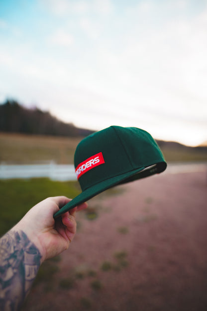 Onroaders Snapback Bar Logo Green