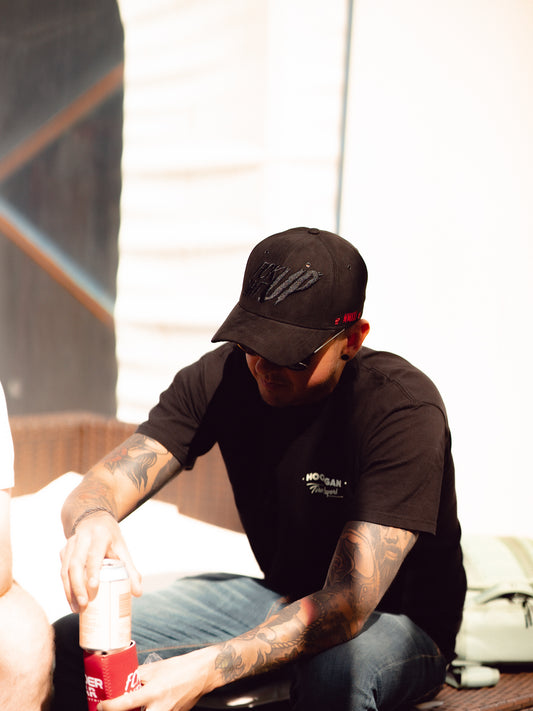 Roaderwear Baseball Cap Full Black Fckshtup OG