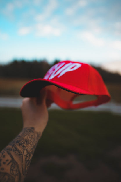 Roaderwear Baseball Trucker Cap Fckshtup Red One