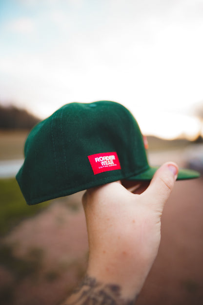 Onroaders Snapback Bar Logo Green