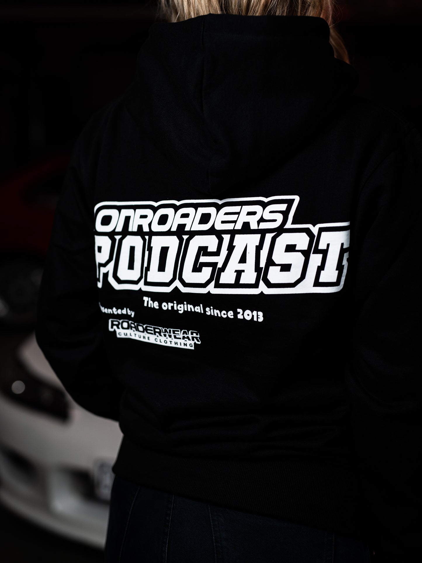 ONROADERS PODCAST BLACK HOODIE