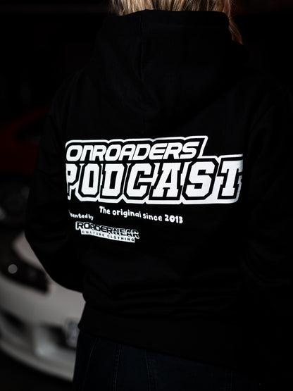 ONROADERS PODCAST BLACK HOODIE