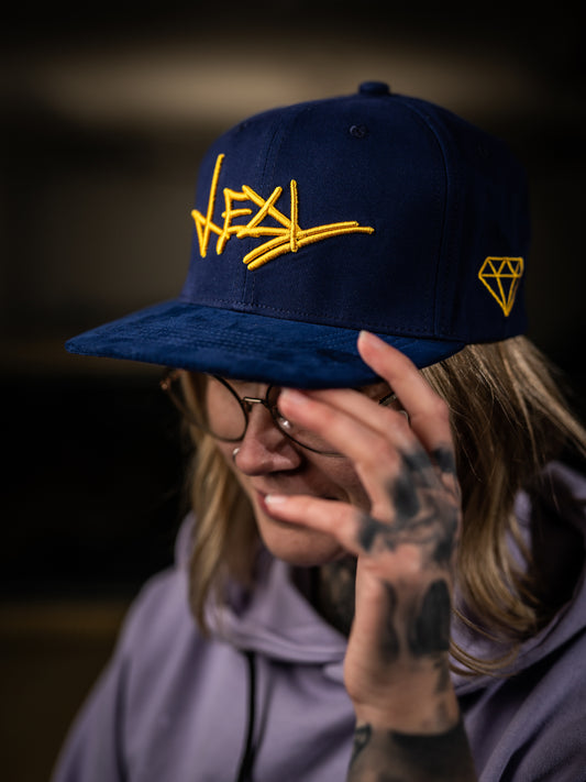 LEXI PURPLE/BLUE SNAPBACK CAP