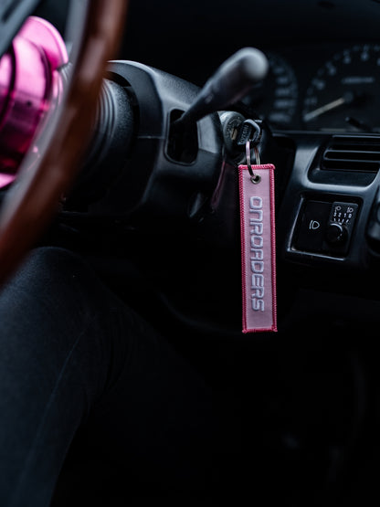 LIMITED PINK EDITION KEYCHAIN / NYCKELRING ROADERWEAR / ONROADERS