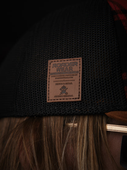 Roaderwear Baseball Cap Red Flannel Fckshtup
