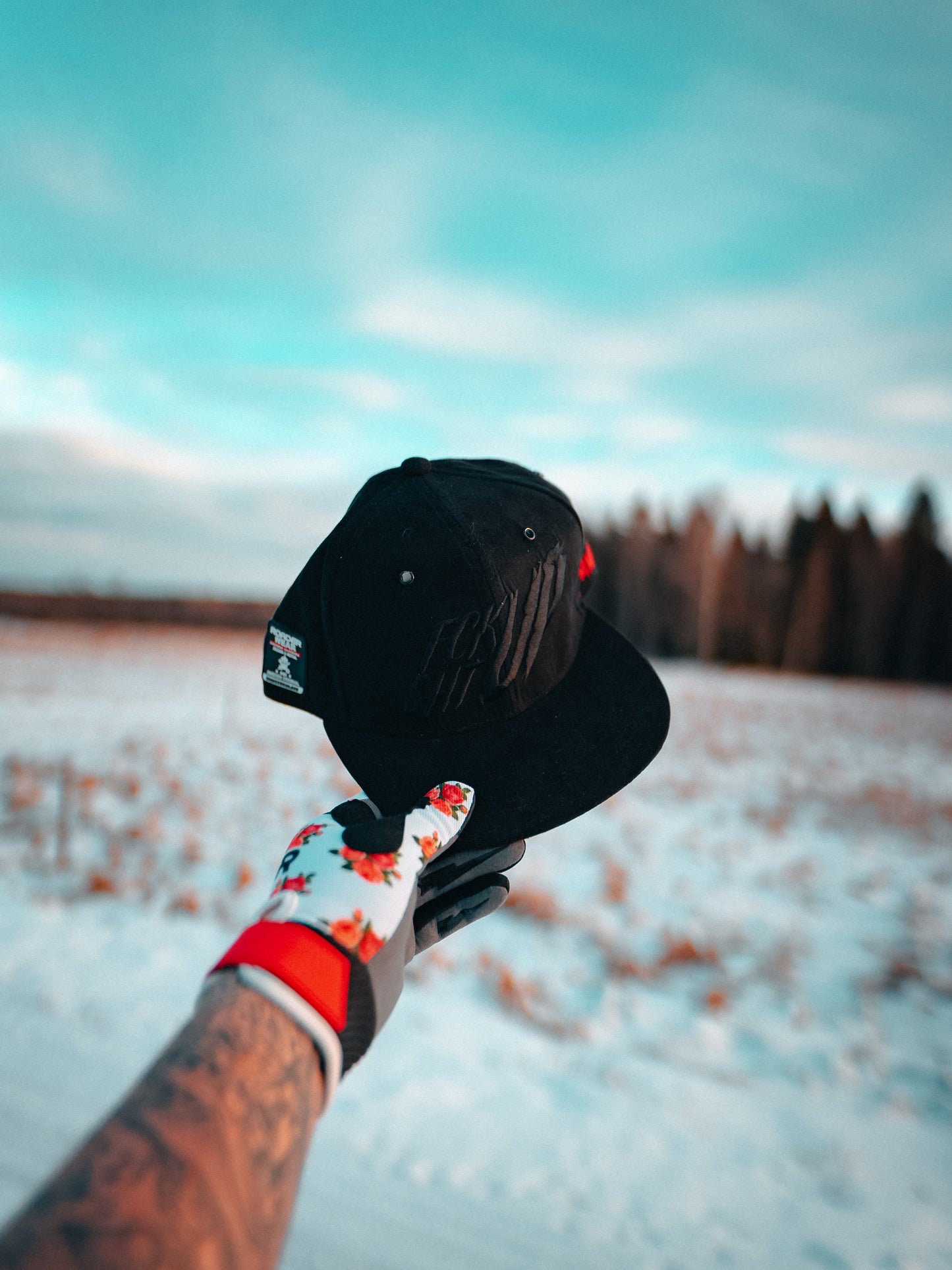 Roaderwear Snapback Cap Full Black Fckshtup OG