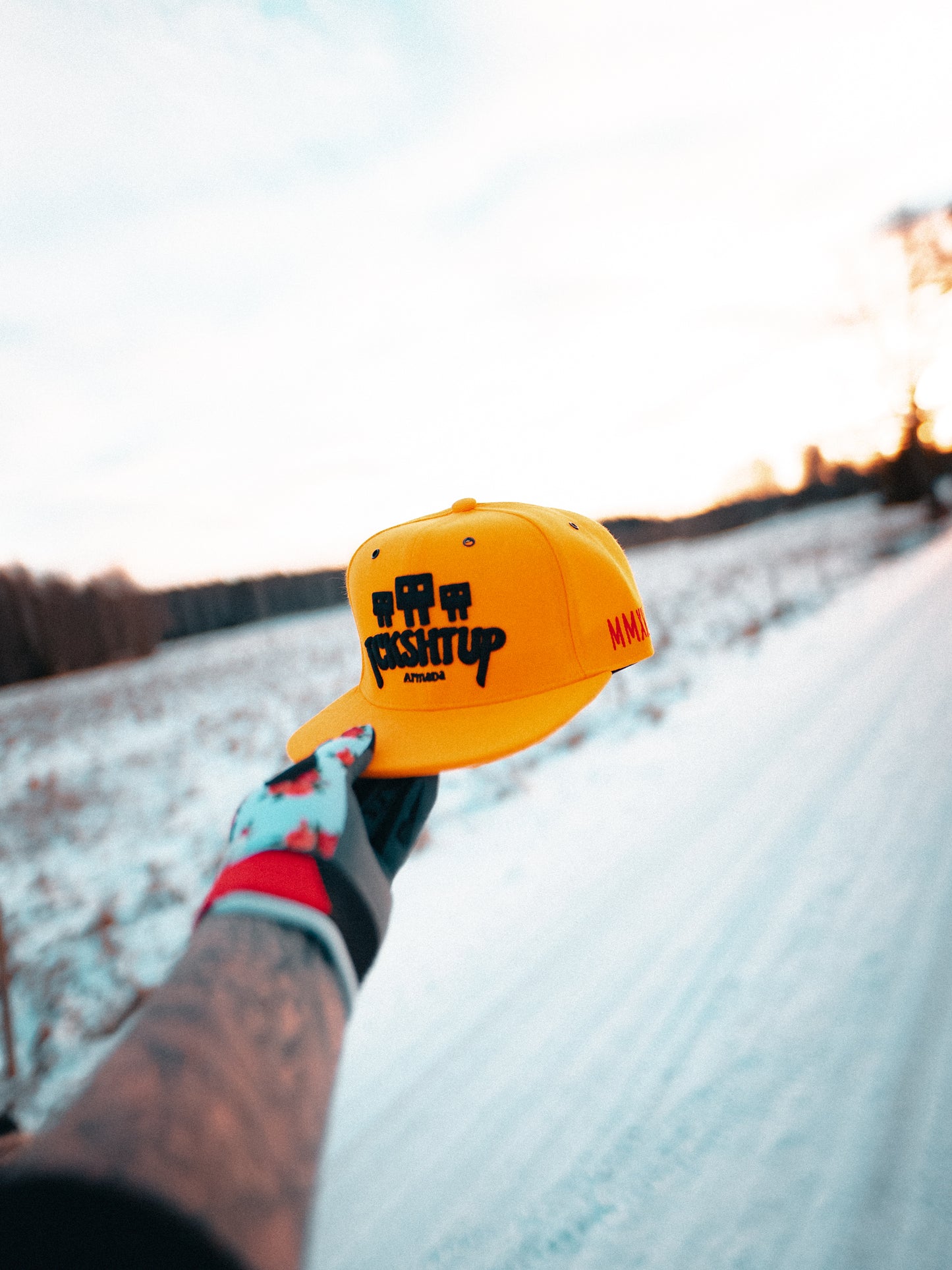 Roaderwear Snapback Fckshtup Armada Yellow