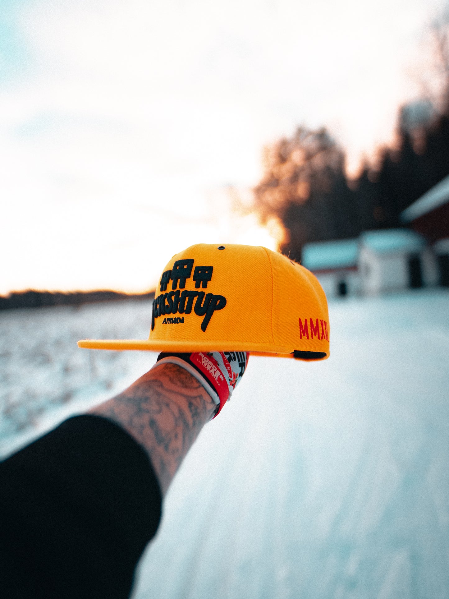 Roaderwear Snapback Fckshtup Armada Yellow