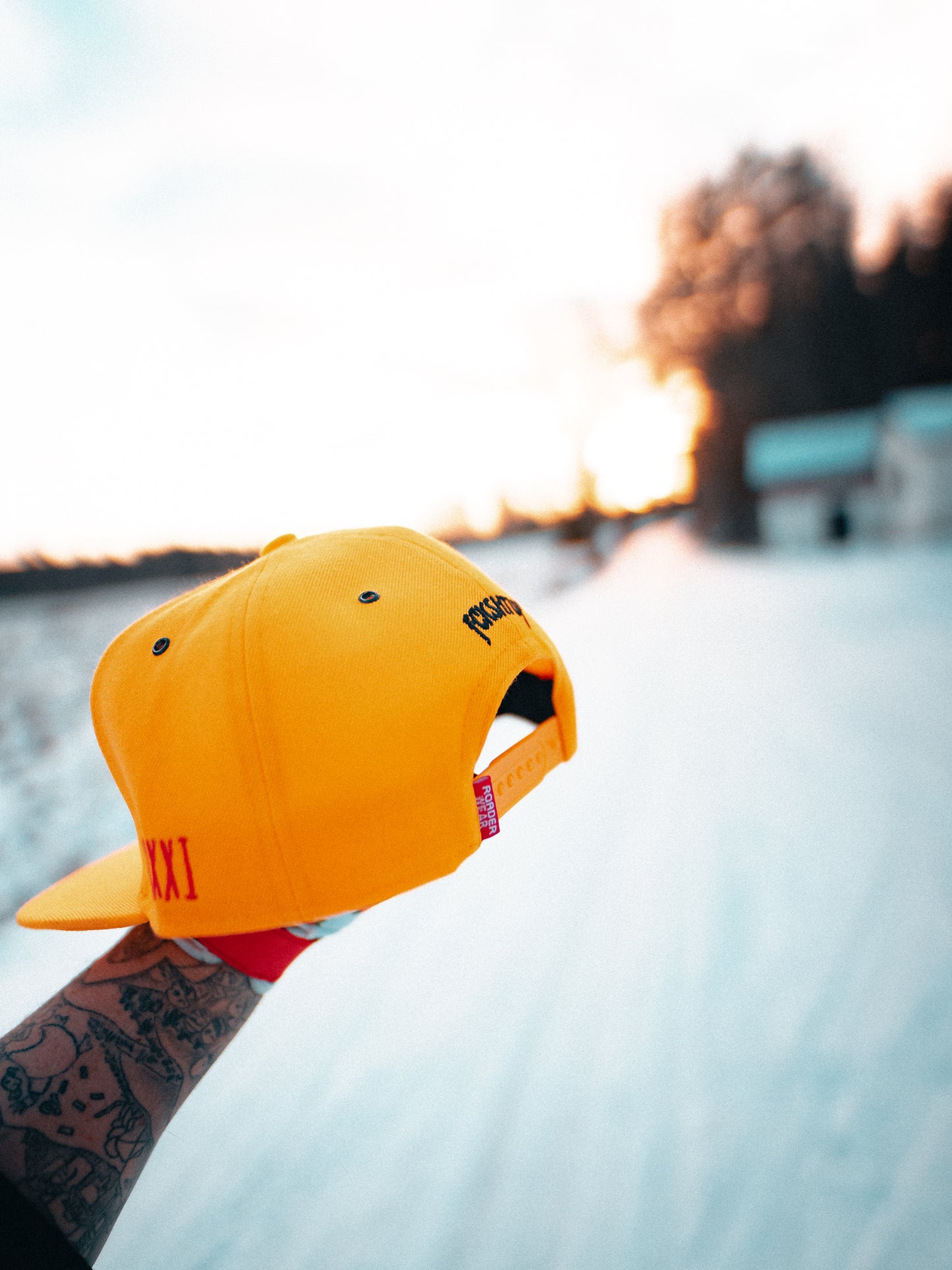 Roaderwear Snapback Fckshtup Armada Yellow