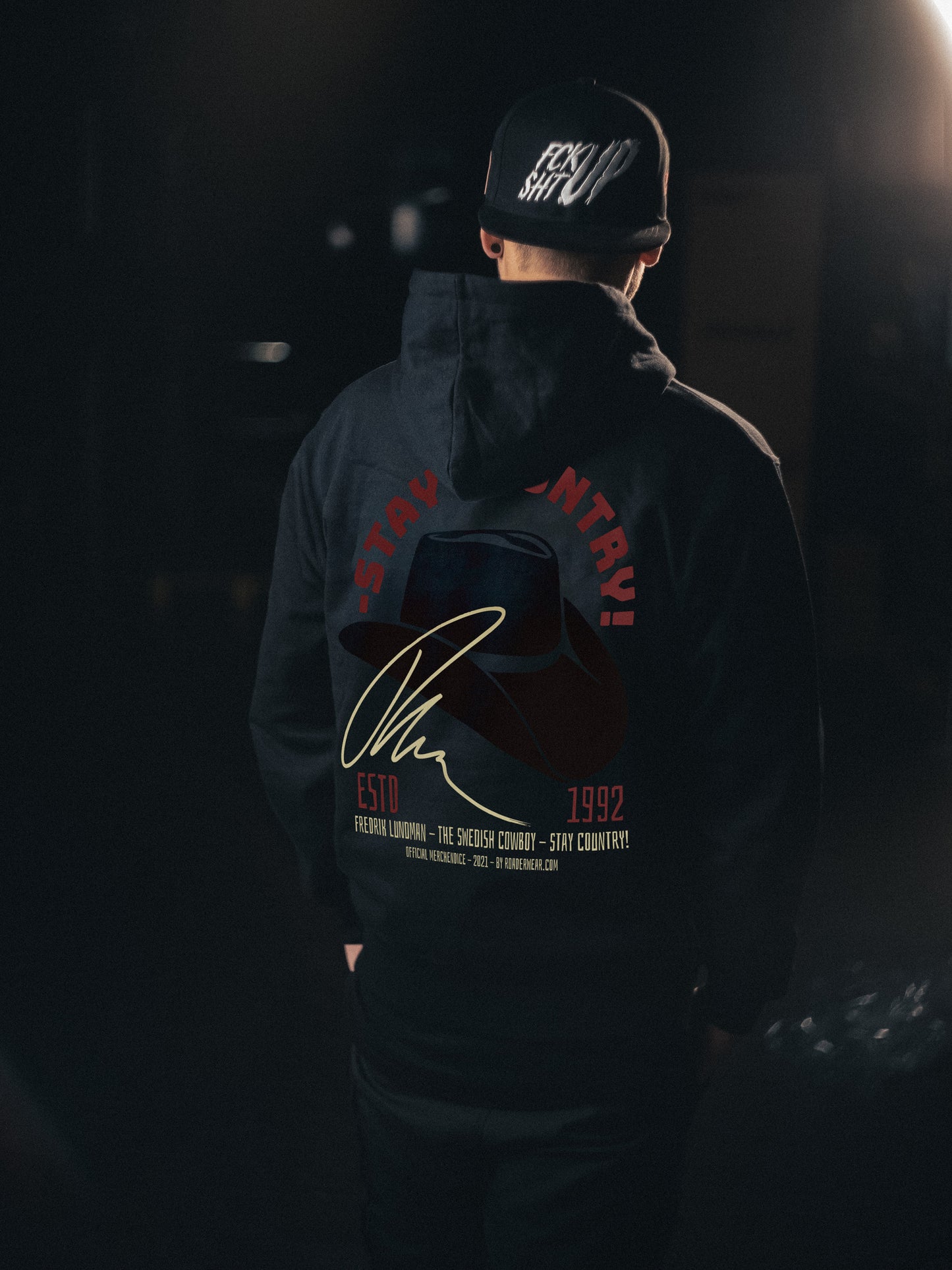 Stay Country hoodie - The Swedish Cowboy