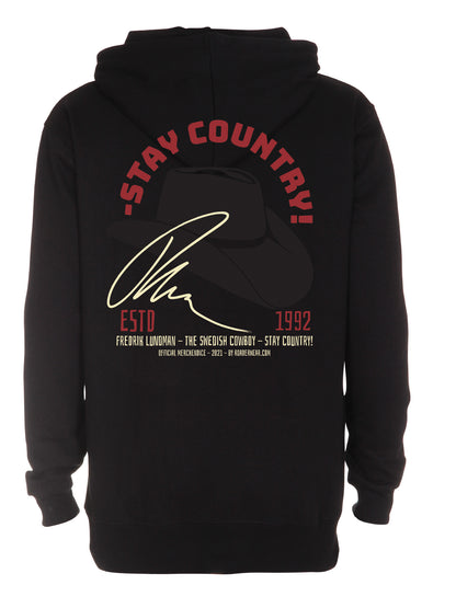 Stay Country hoodie - The Swedish Cowboy