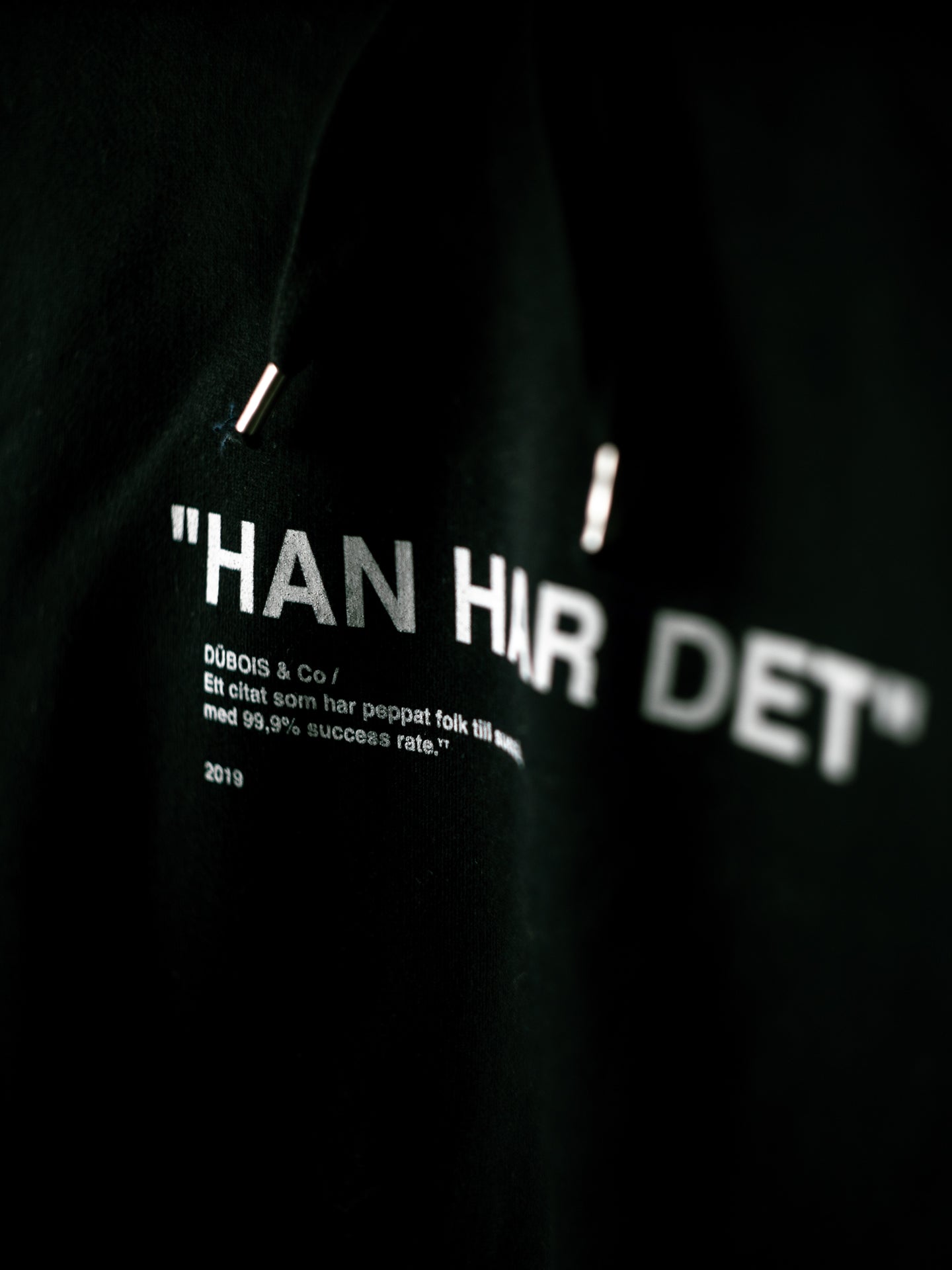 "HAN HAR DET" Hoodie
