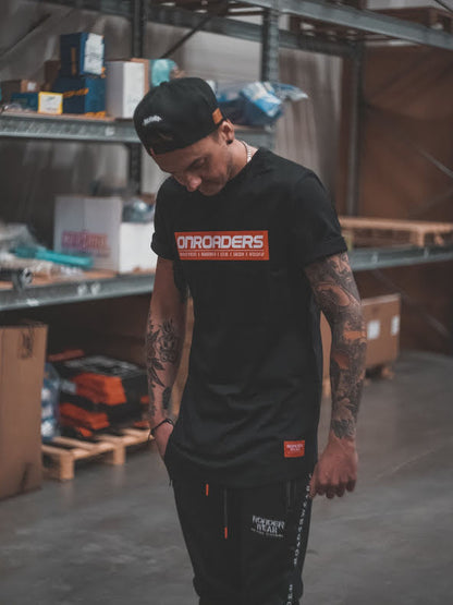 Onroaders Classic Fit Black Tee