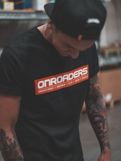 Onroaders Classic Fit Black Tee