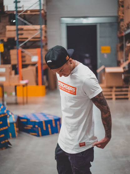 Onroaders Classic Fit White Tee