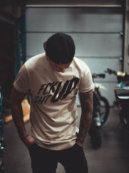 Roaderwear Fckshtup Beige Long Tee